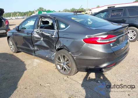 2017 Ford Fusion Se из США, поврежденный, VIN 3FA6P0H90HR389393